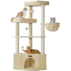 FEANDREA Krabpaal - Met Grote Holte & Speel- en Ligplekken pas cher