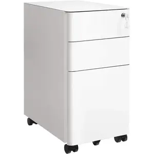 Songmics Caisson de Bureau - VASAGLE - Placard de Rangement Mobile - B... pas cher