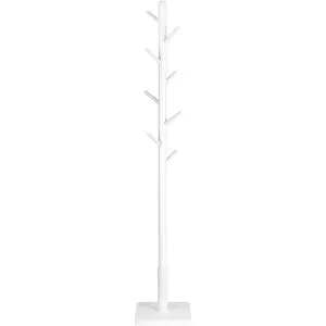 Porte-manteau sur pied blancVendu parsongmics