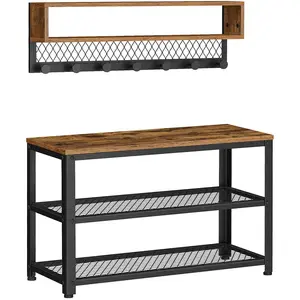 Vasagle, Armoire à chaussures, Toma (30 x 73 x 45.50 cm) pas cher