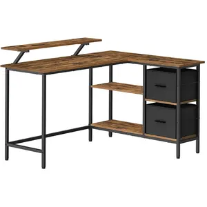 Vasagle, Bureau, Schreibtisch (135 x 105 x 89,5 cm) pas cher
