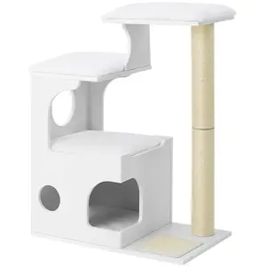Feandrea Arbre à chat, Blanc Nuage PCT070W01 pas cher
