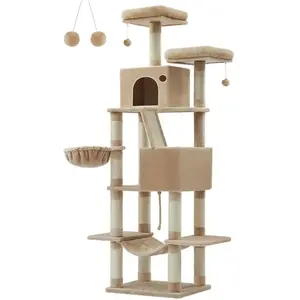 Feandrea Arbre à chat grand, Noir d'Encre PCT190B01 pas cher
