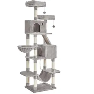 FEANDREA Arbre à chat grand, Marron Camel PCT190K01