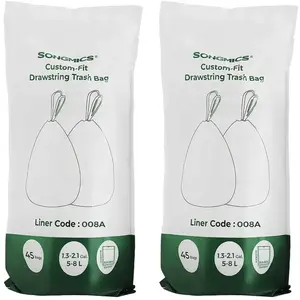 SONGMICS 90 Sacs poubelle 8L KRB008A02 pas cher