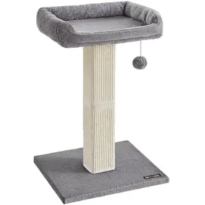 FEANDREA Kattentent met Krabpaal, Platform en Ligplek - 71 cm