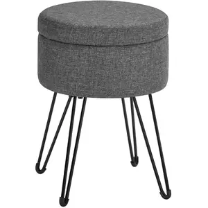 Songmics, Tabouret, Sitzhocker mit Stauraum pas cher