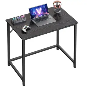 VASAGLE Bureau style industriel montage facile, Noir LWD038B56 pas cher