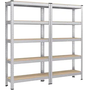SONGMICS Étagère de rangement à 5 niveaux, Argent / 1 GLR030E01 pas cher