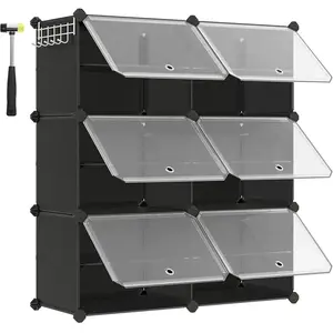 Songmics, Armoire à chaussures, Sneak (82 x 32 x 92 cm)