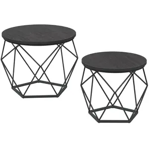 Vasagle, Table basse, Cluster (50 x 50 x 40 cm) pas cher