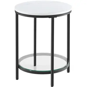 Calicosy Bout De Canapé Rond - H55 Cm - Noir pas cher