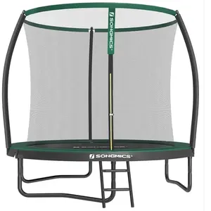 Songmics - Trampoline extérieur avec Échelle et Filet de Protection - ... pas cher