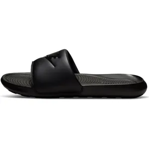 NIKE NIKE W VICTORI ONE SLIDE PRINT Women, girls. Baskets, Noir, 48.5 EU pas cher