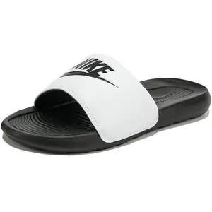 Nike Victori One Slide Homme Basket, Black Black White, 45 EU