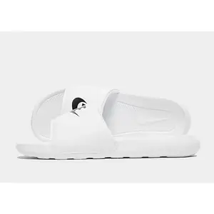 NIKE NIKE W VICTORI ONE SLIDE PRINT Women, girls. Baskets, Blanc/Noir/Blanc, 41 EU pas cher