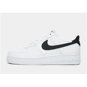 Nike Air Force 1 '07 Homme Baskets, Blanc, noir, foncé, 46 EU pas cher