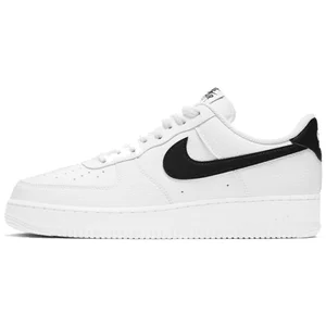 Nike Air Force 1 Low '07 White Black Pebbled Leather - CT2302-100 - Maat 39