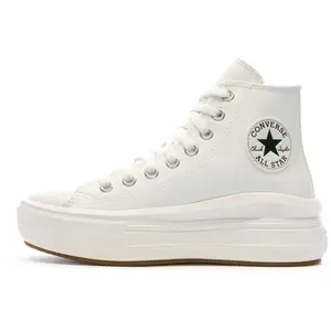 CONVERSE CHUCK TAYLOR ALL STAR MOVE PLATFORM FUNDATIONAL LEATHER Wit 40 EU pas cher