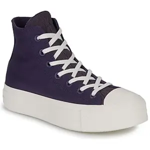 Hoge Sneakers Converse Chuck Taylor All Star Lift Desert Camo Desert Camo Violet pas cher