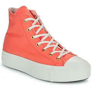 Hoge Sneakers Converse CHUCK TAYLOR ALL STAR LIFT Orange pas cher