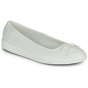 Ballerina's Converse CHUCK TAYLOR ALL STAR DAINTY BALLERINA LEATHER Wi...Vendu parspartoo