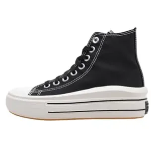 Hoge Sneakers Converse CTAS MOVE PLATFORM RETRO SPORT Zwart pas cher