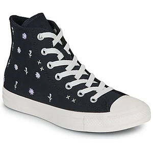 Baskets montantes Converse CHUCK TAYLOR ALL STAR EMBROIDERED FLOWERS femme pas cher