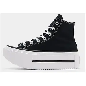 Converse Lift High Double Stack Women's - Black, Black 37 pas cher