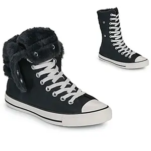 Baskets montantes Converse CHUCK TAYLOR ALL STAR FOLD OVER femme pas cher