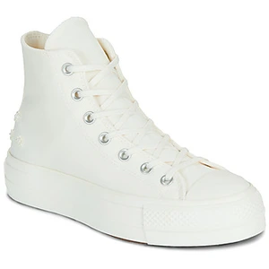 Baskets montantes Converse CHUCK TAYLOR ALL STAR LIFT PLATFORM BEADS solde femme pas cher