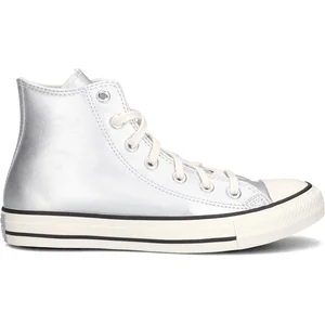 Converse Chuck Taylor All Star Metallic Leather Silver/egret/black Size: 36.5 | Sneakers Outlet | Dames | Grijs pas cher
