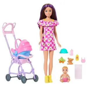 Barbie Skipper Babysitters - Speelset met Skipper en Baby Pop pas cher
