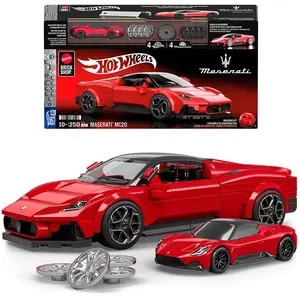 Mattel Jeu de construction Mega Hot Wheels Maserati MC20 pas cher