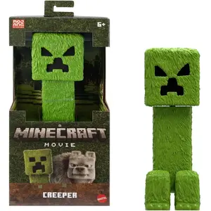 Mattel Figurine Creeper A Minecraft Movie 30 Cm pas cher