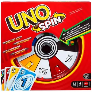 Mattel Games Jeu De Société Uno Spin pas cher