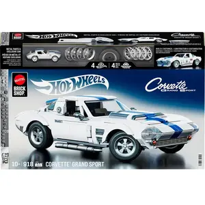 Mattel Jeu de construction Mega Hot Wheels Elite Corvette Grand Sport pas cher