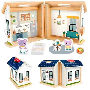 Comparateur de prix : Mattel houten speelhuisje - Fisher-Price draagbaar speelgoedhuis.