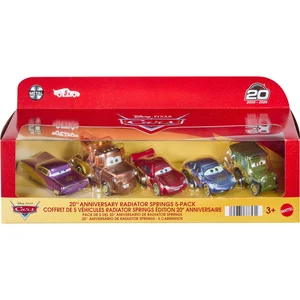 Mattel Disney Pixar Cars Die-Cast 20. Jubiläum Fan-Favoriten 5er-Pack