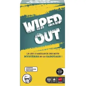 Jeu classique Mattel Wiped Out pas cher