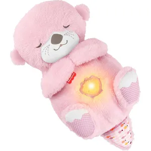Fisher-Price - Ma Loutre Câlins Bonne Nuit - Peluche et veilleuse - Ro... pas cher