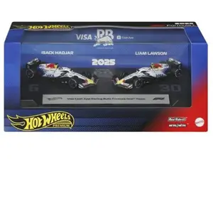 Mattel Véhicule Formula 1 Team Visa Cash App Racing Bulls 1:64