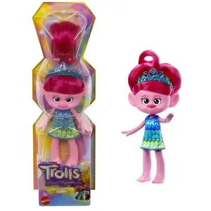 Mattel DreamWorks-Les Trolls 3-Reine Poppy Tendance, poupée inspirée du film HNF13 pas cher