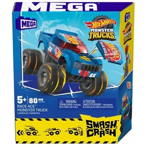 Comparateur de prix : Jeu de construction Mega Construx Hot Wheels V8 Bomber Truck Gris
