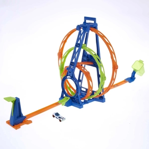Hot Wheels Action Actie Set met Drievoudige Looping pas cher