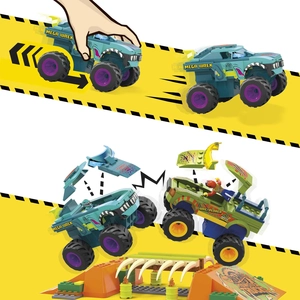 MEGA Hot Wheels Monster Trucks Tremplin Osseux Chocs et Fracas pas cher