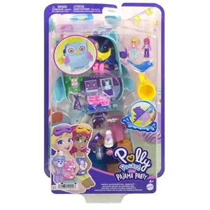 Coffret figurines Mattel Polly Pocket Pyjama Party