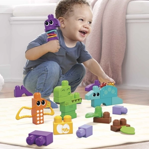 MEGA Coffret dinosaures - jouet de construction - 1 an et + HKN43 pas cher