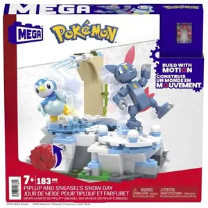 Jeu de construction Mega Construx Pokémon Tiplouf et Farfuret pas cher