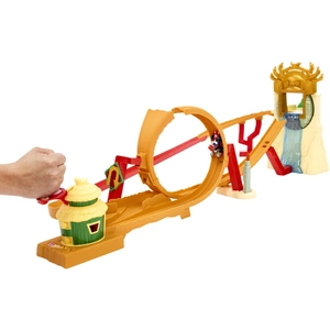 Comparateur de prix : Hot Wheels Super Mario Bros Jungle Race - Speelgoed auto racebaan